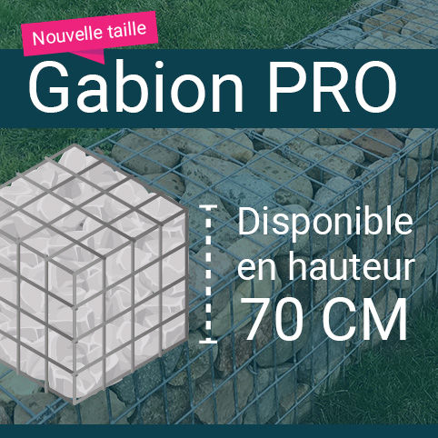 Nouvelle taille GABION PRO