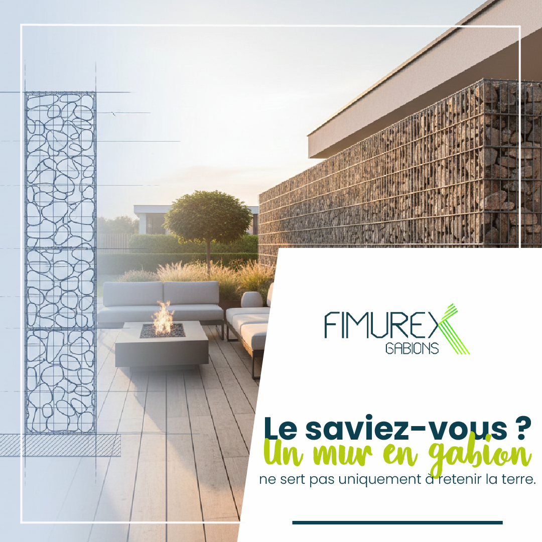 Le gabion : bien plus qu'un simple mur de sout&egrave;nement