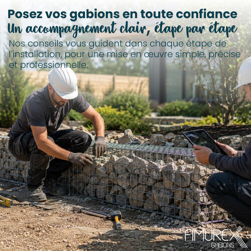 Retrouvez nos tutoriels gabions sur YouTube Retrouvez nos tutoriels gabions sur YouTube