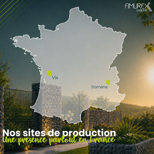 Sites de production Fimurex Gabions Sites de production Fimurex Gabions